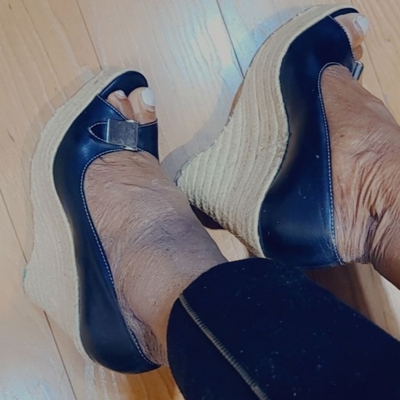 Steve Madden peep toe Esptidells leather upper - Picture 3 of 6